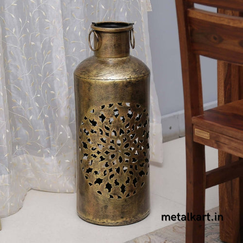 Metallic Cylindrical T-Lite For Table top (22*10 Inches)