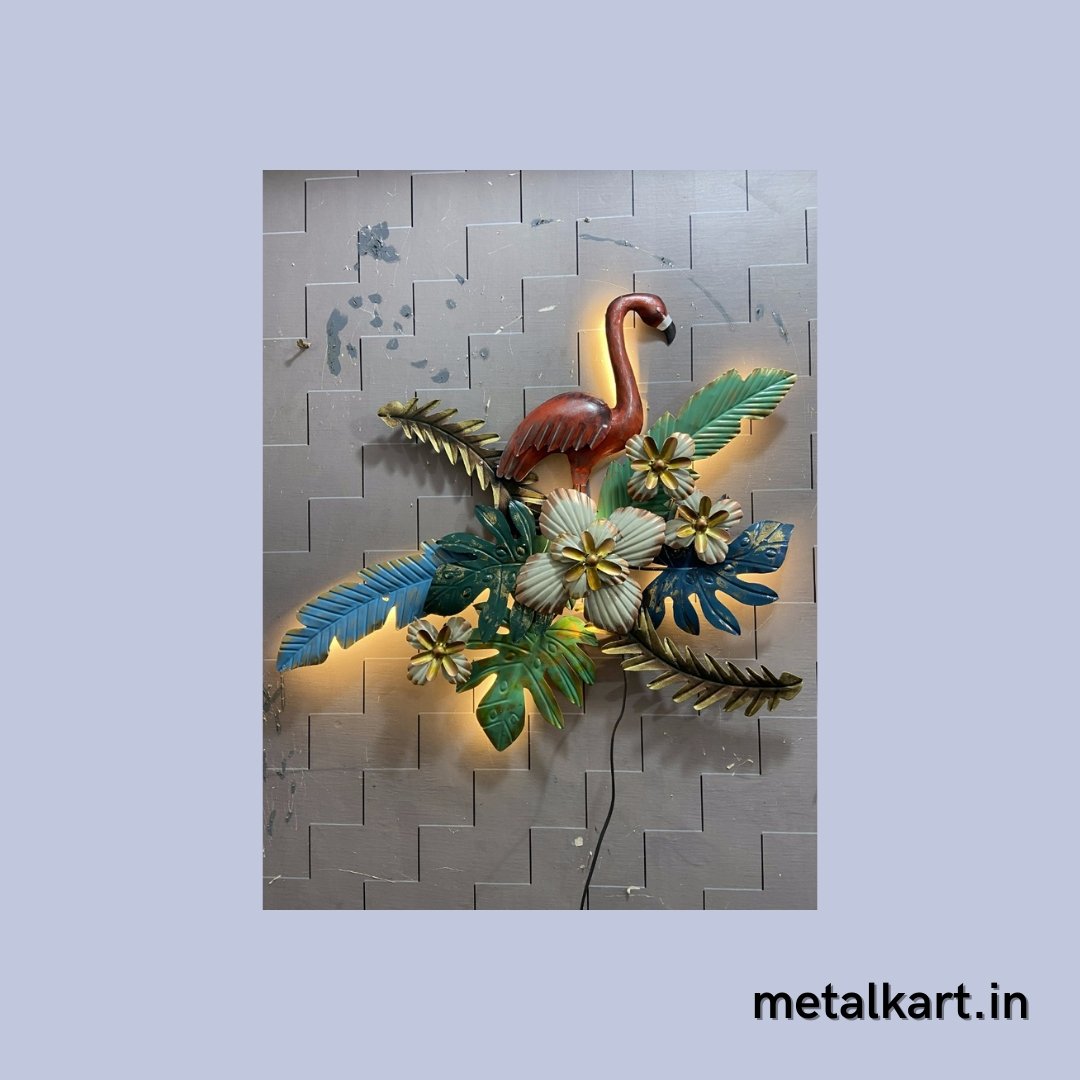 Metallic Flower Bagula (33 x 26 Inches)