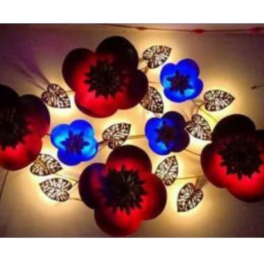 Metallic Flower Zara (48x4.5x23)