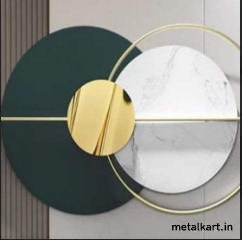 Metallic Gravitational Pull Wall Art (63 x 25 Inches)