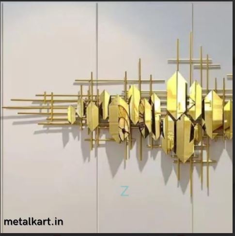 Metallic Gravity's Embrace Wall Art (58.6 x 25.1 Inches)