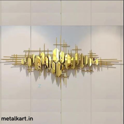 Metallic Gravity's Embrace Wall Art (58.6 x 25.1 Inches)