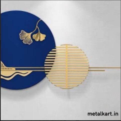 Metallic Harmonic Cascade Wall Art (59 x 22 inches)