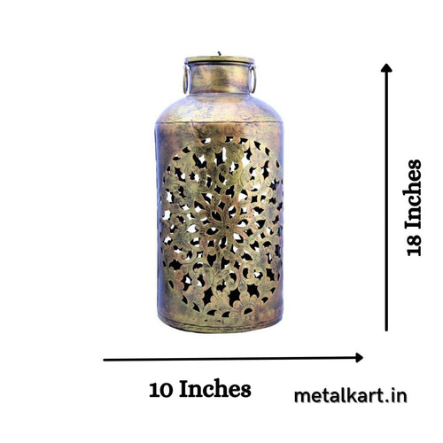 Metallic Illuminating T-LITE Pot for For living room (18*10*10 Inches approx)