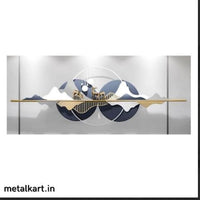 Thumbnail for Metallic Moonlit Hart Wall Art ( 59 x 26 Inches)