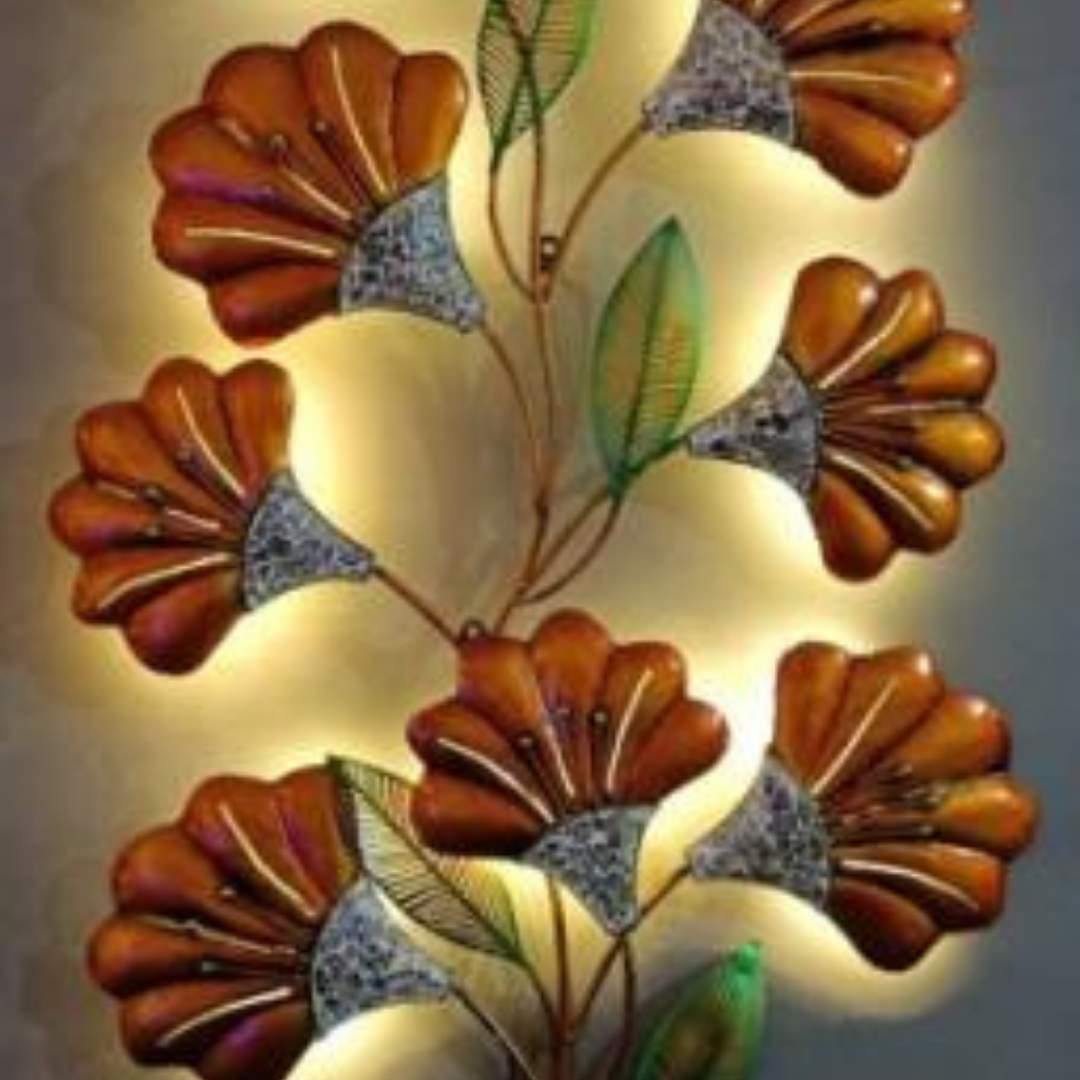 Metallic Mugal Leaf Tree (30 * 57 Inches)