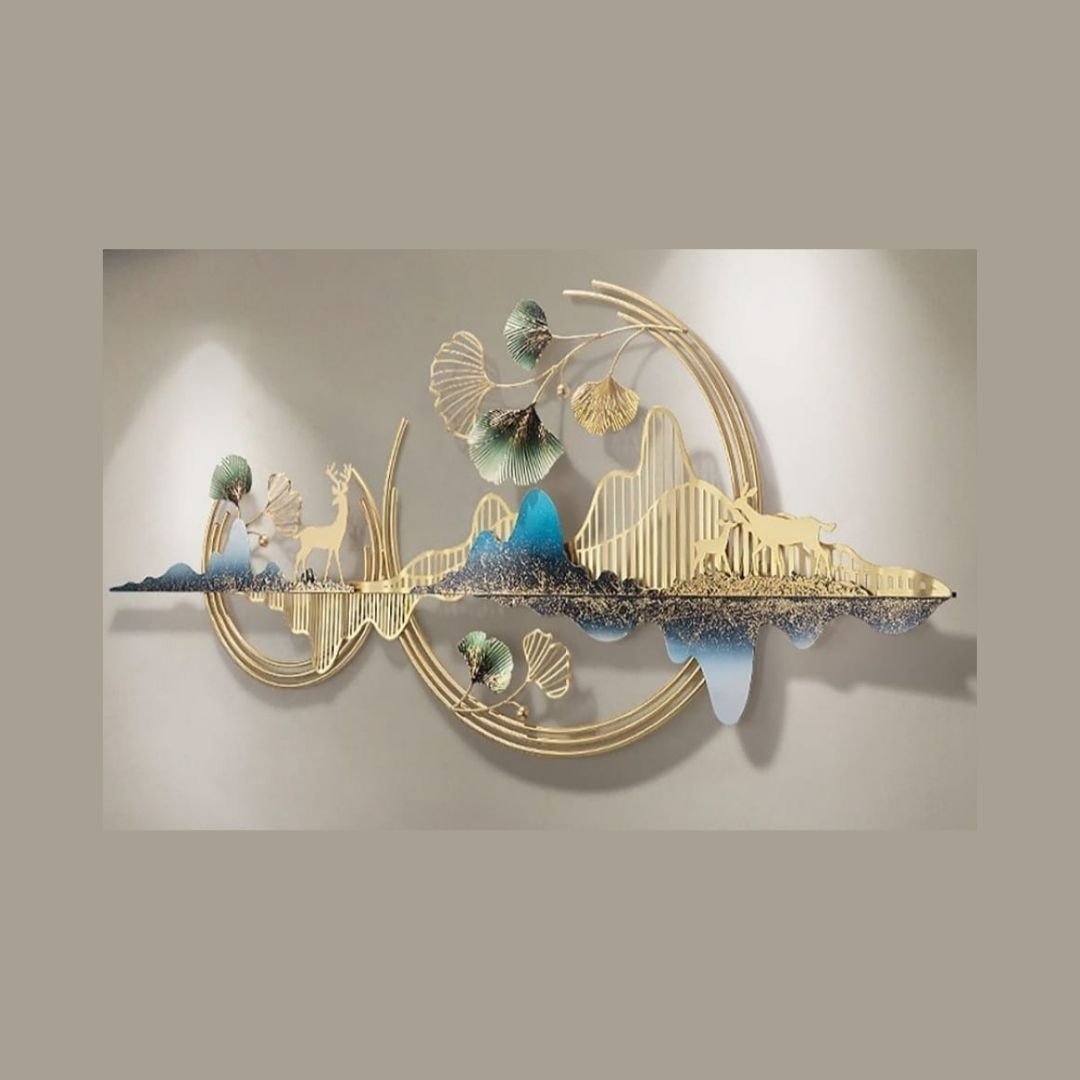 Metallic Nature Wall Art (51 x 28 Inches)