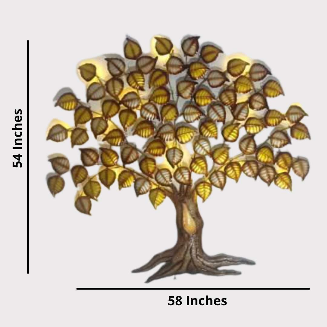 Metallic Nest Tree (54 * 58 Inches)