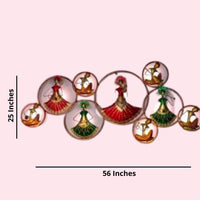 Thumbnail for Metallic Nine Circle Doll (56x3x25 Inches)