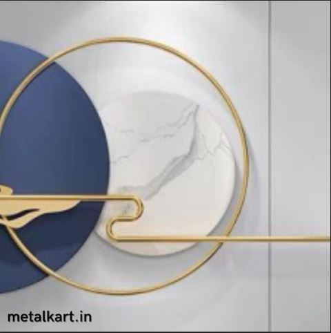 Metallic Ocean's Embrace Wall Art (59 x 23 Inches)