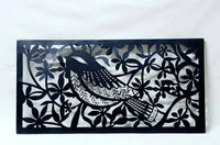 Thumbnail for Metallic Perching Bird Wall Sculpture
