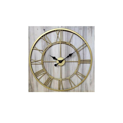 Metallic Roman retro Clock (Día 24 Inches)