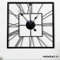 Thumbnail for Metallic Roman Simplicity Wall Clock (20 x 20 Inches)