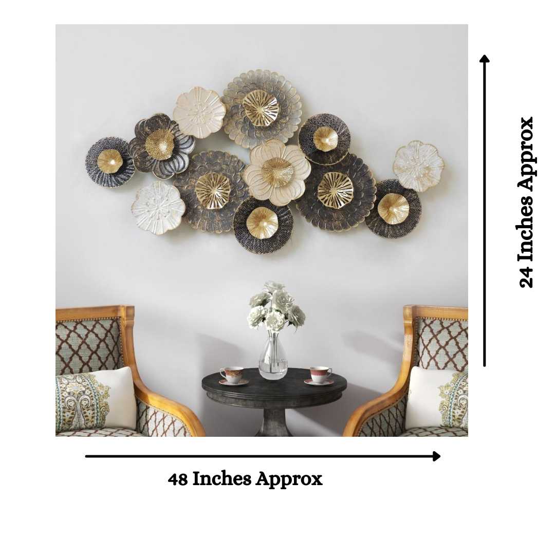 Metallic Sea Scorpion Wall Accent (48 x 24 Inches)