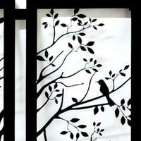 Thumbnail for Metallic Shady tree with Birds wall design