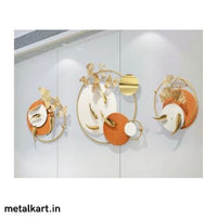 Thumbnail for Metallic Shoal Symphony Wall Art (59 x 24 Inches)
