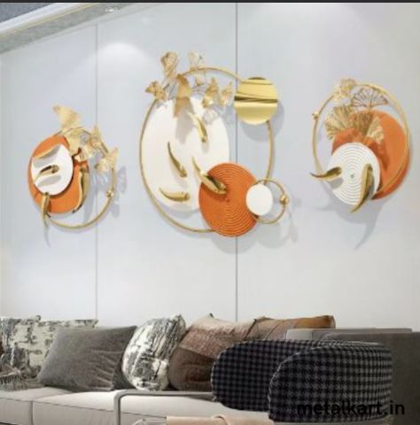 Metallic Shoal Symphony Wall Art (59 x 24 Inches)