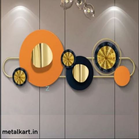 Metallic Solar Nexus Wall Art (59 x 22 Inches)