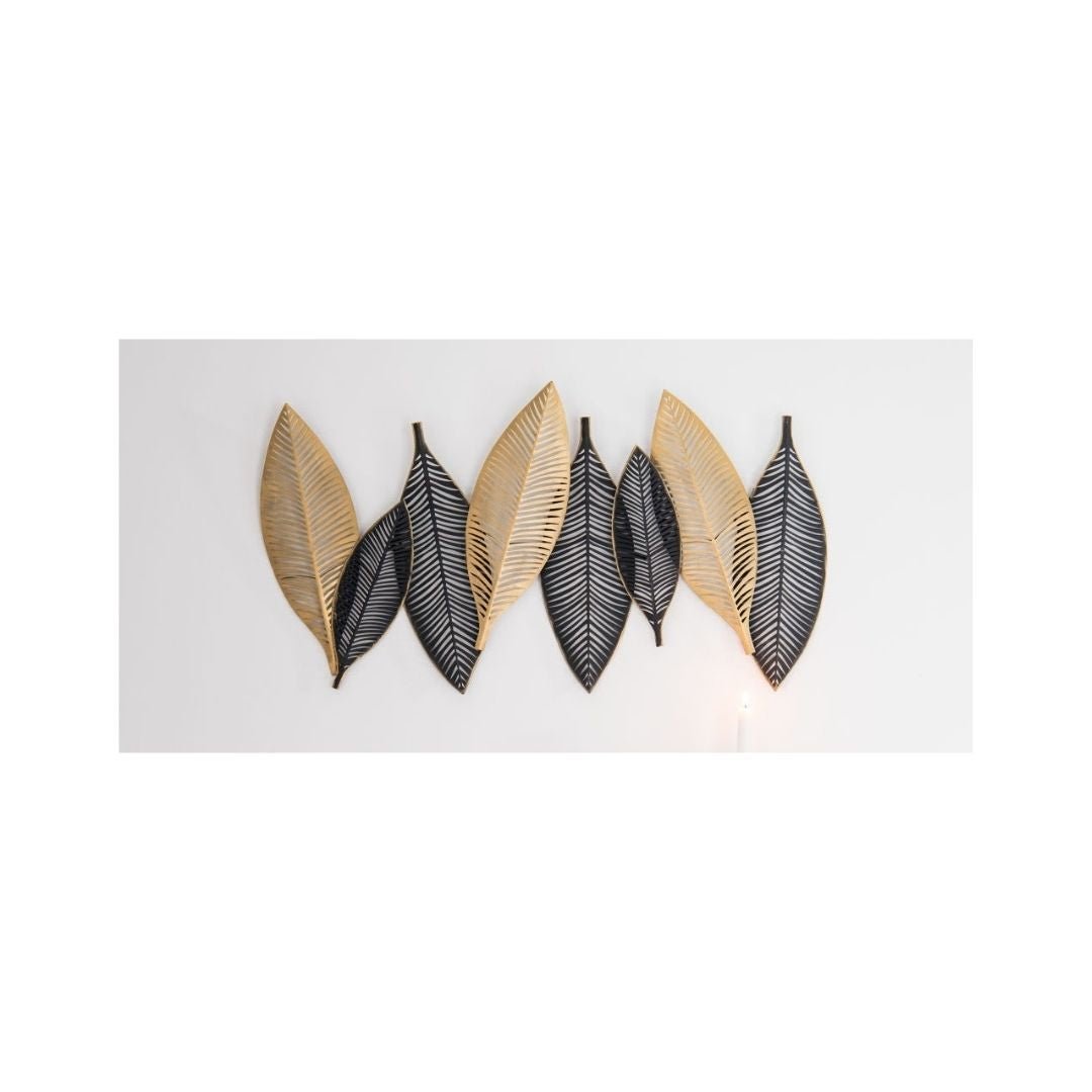 Metallic Spade Duo Color Wall Art (48 x 24 Inches)