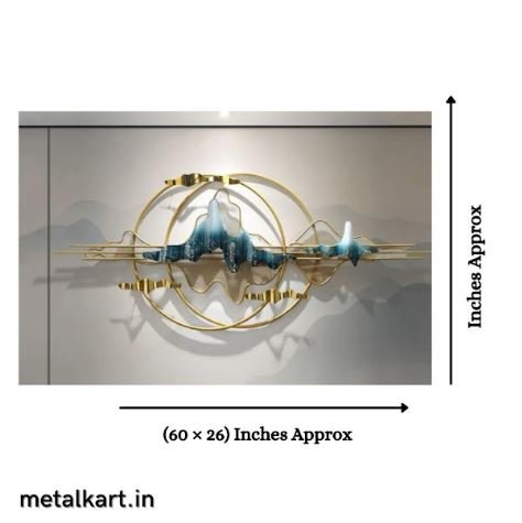 Metallic Stardust Dreams Wall Art (60 x 26 Inches)