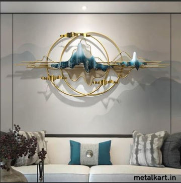 Metallic Stardust Dreams Wall Art (60 x 26 Inches)