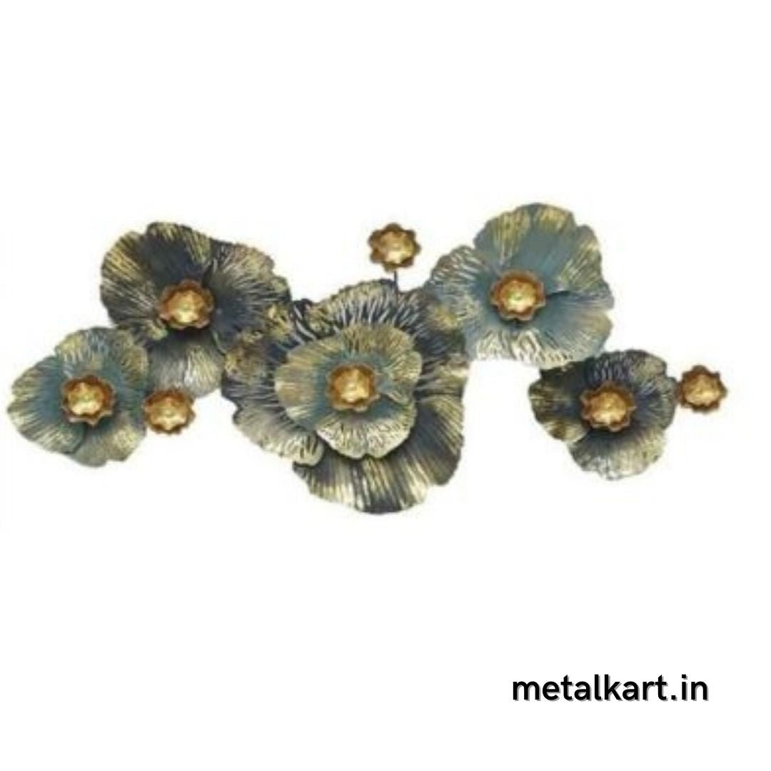 Metallic T Light Wall Art (49 x 21 Inches)