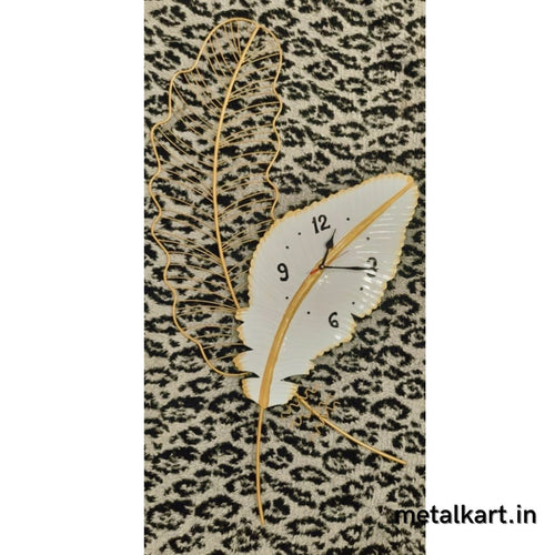 Metallic Time Leaves (36 x 24 Inches)