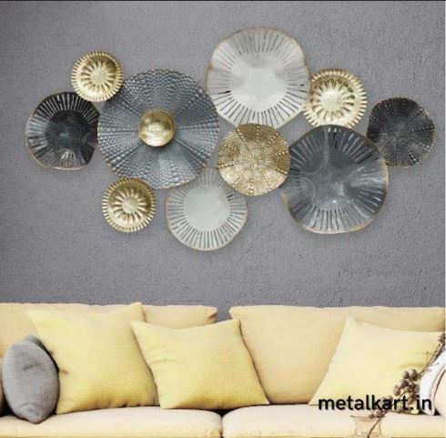 Metallic Timeless Wonder Wall Décor (48 x 25 Inches)