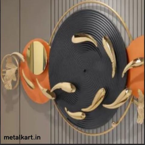 Metallic Whispers of the Deep Wall Art (59 x 24 Inches)