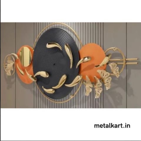 Metallic Whispers of the Deep Wall Art (59 x 24 Inches)