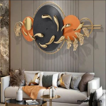 Metallic Whispers of the Deep Wall Art (59 x 24 Inches)