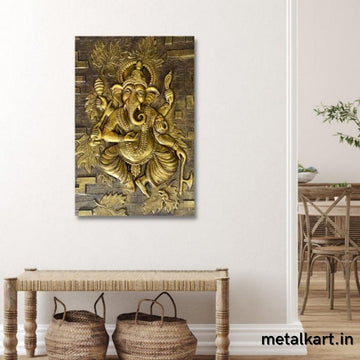 Modern 3D Ganesha Wall decor (36 x 24 Inches)