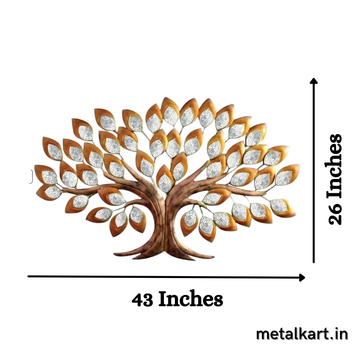 MOSAIC TREE WALL DECOR (26 x 43 Inches)