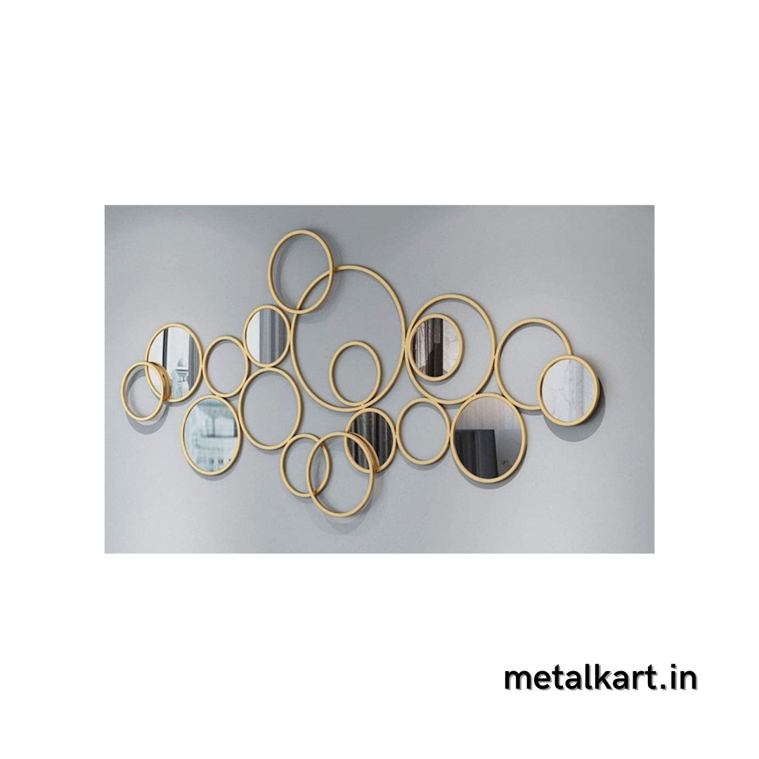 Multicircular 7 rounded mirrors (48 x 24 Inches)