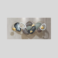 Thumbnail for Multicolor Pile of Stones Metal wall Art (48 x 24 Inches)
