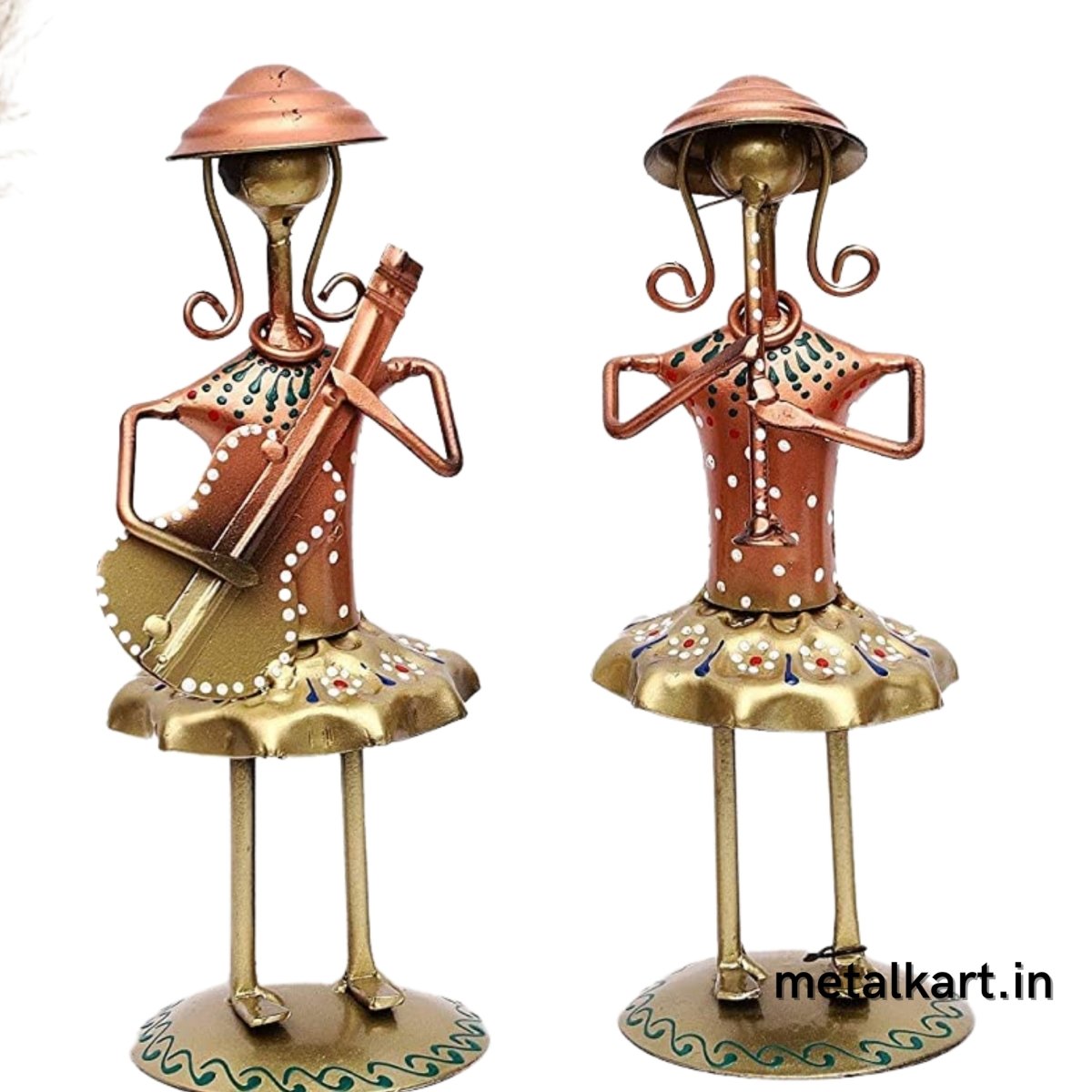 MUSICAL TRIO DRESSED IN RED (SET OF 3)