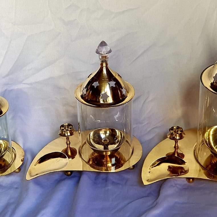 Pan Udupi Sheesha jaali (Brass)