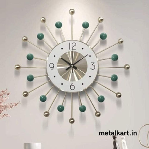 Pinpoint decorated Circular Wall Clock (16 x 16 Inches)