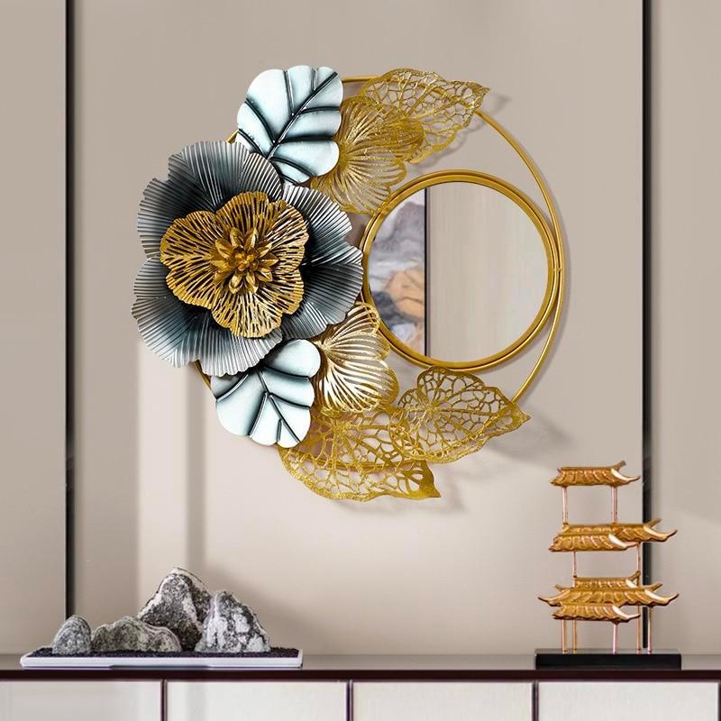 Premium Metallic Embedded wall mirror (32 x 32 Inches)
