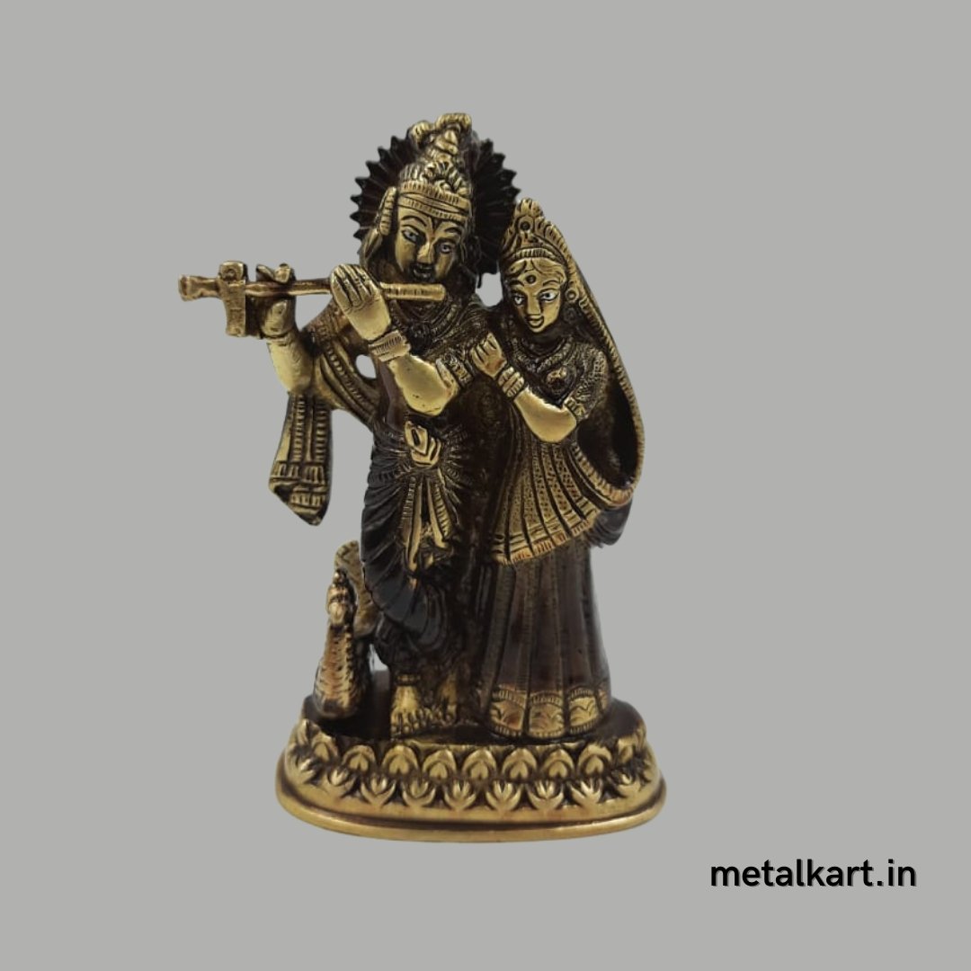 Radha Krishna (Weight 915 gms., Height 5.5 Inches)