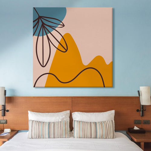 Reaching for the Sky boho Wall Art (36 x 36 Inches)