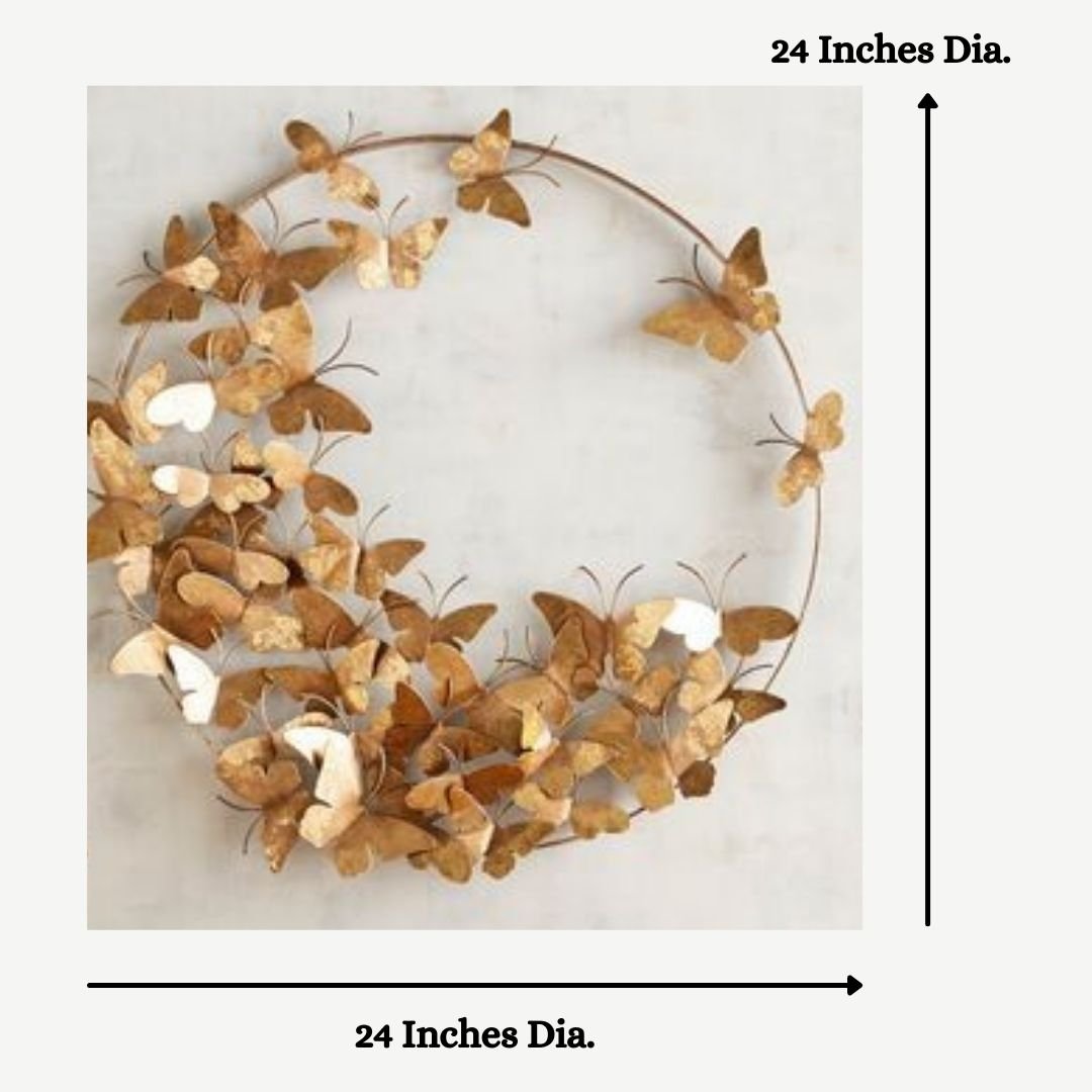 Ring of Butterflies (24 Inches Dia)