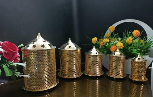 Round Diya with Udupi Jalee