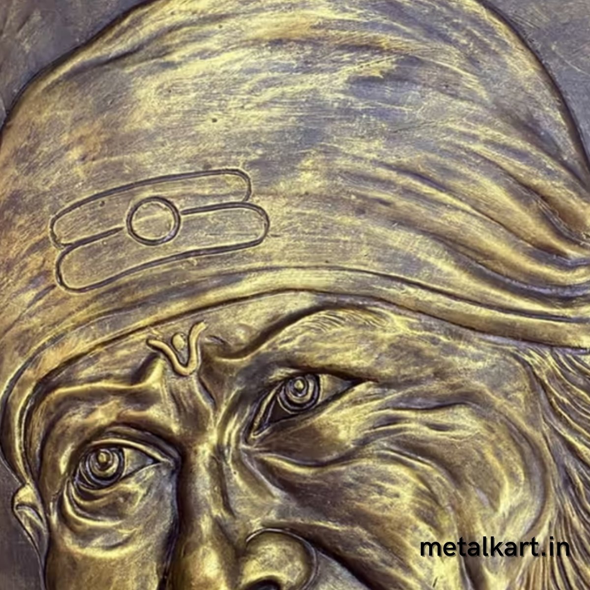 Sai Baba 3D Wall Hanging (36 x 24 Inches)
