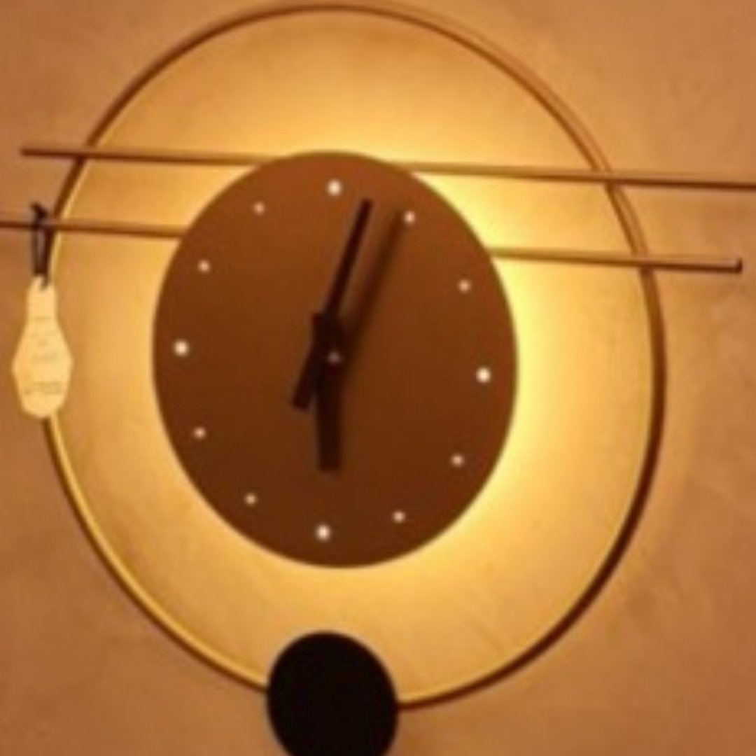 Satelite wall clock (24 Inches)