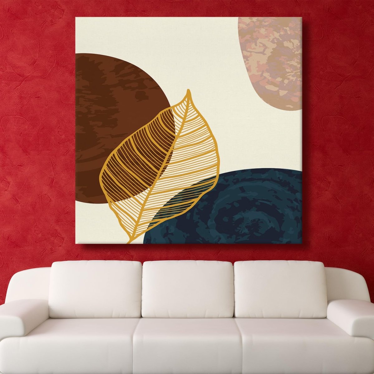 Secluded Path Bohomien canvas wall art (36 x 36 Inches)