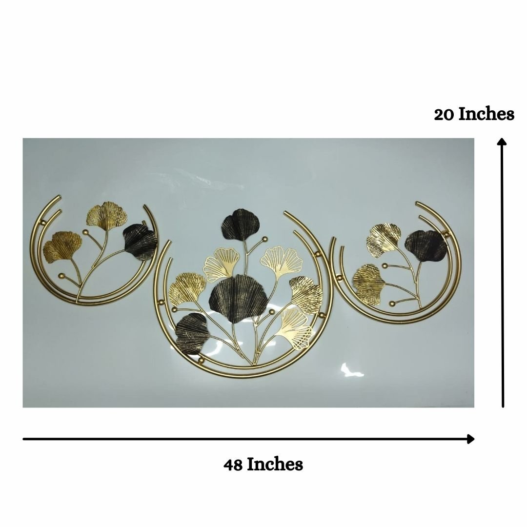 Set of 3 Half Moons (48 x 20 Inches)