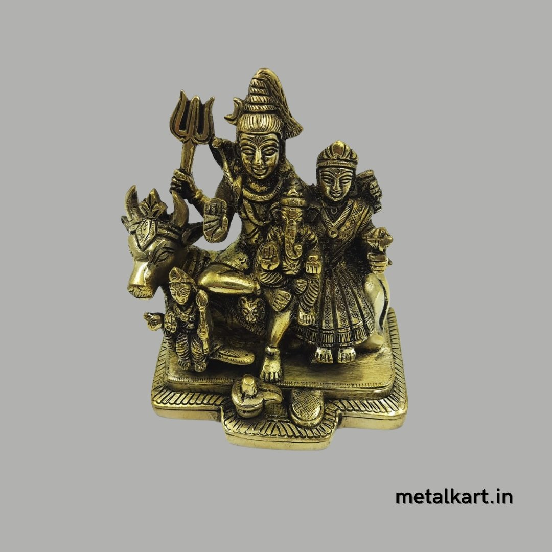 Shiv Parivar (Weight 1480 gms, Height 5 Inches)
