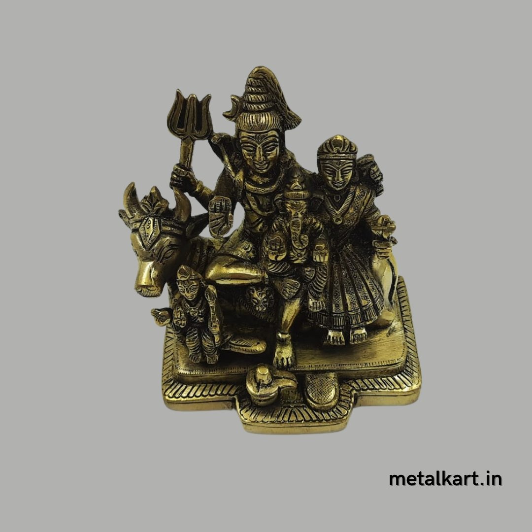 Shiv Parivar (Weight 1480 gms, Height 5 Inches)