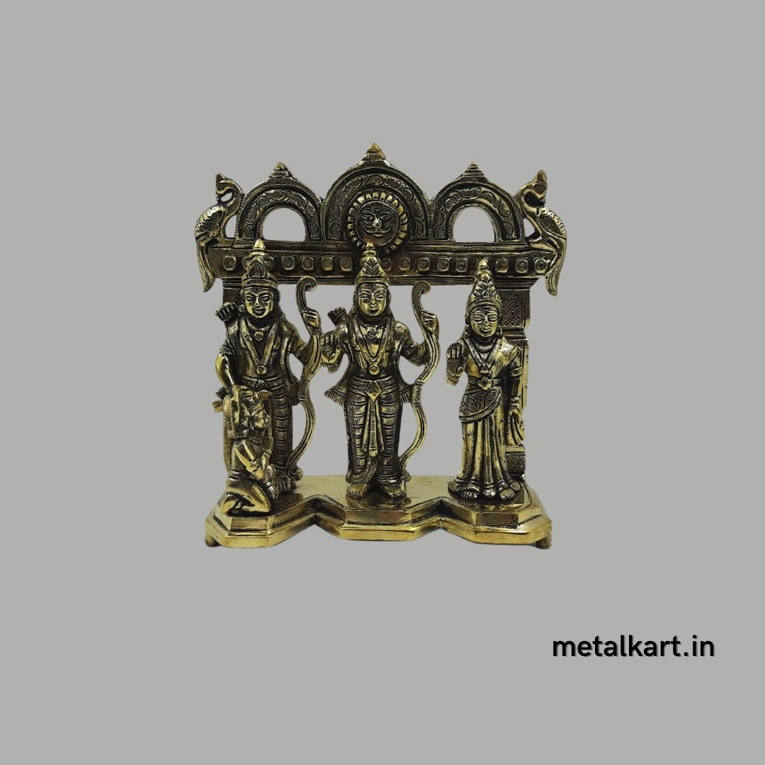 Sri Ram Darbar (Weight 2169 gms., Height 6.5 Inches)